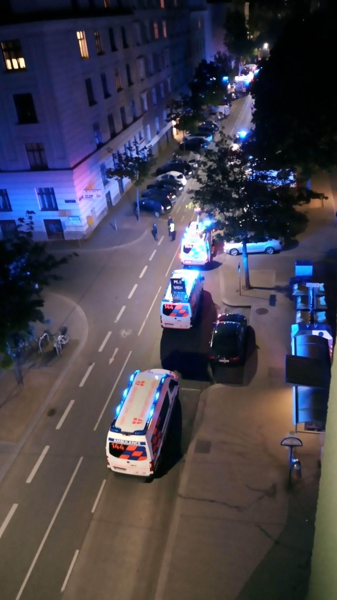 Großeinsatz in Wien-Margareten 