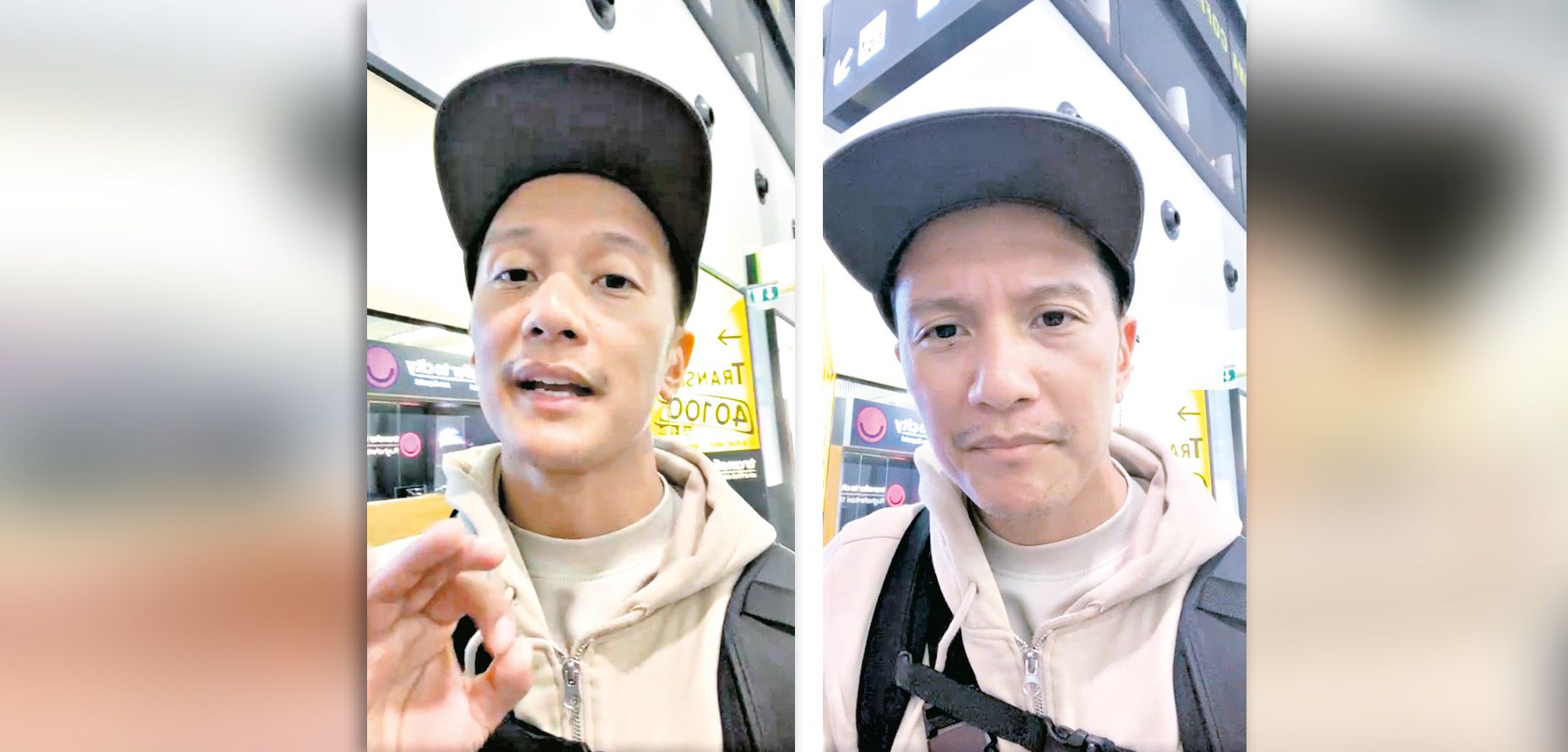 Vincent Bueno schilderte seine "schirche Erfahrung"