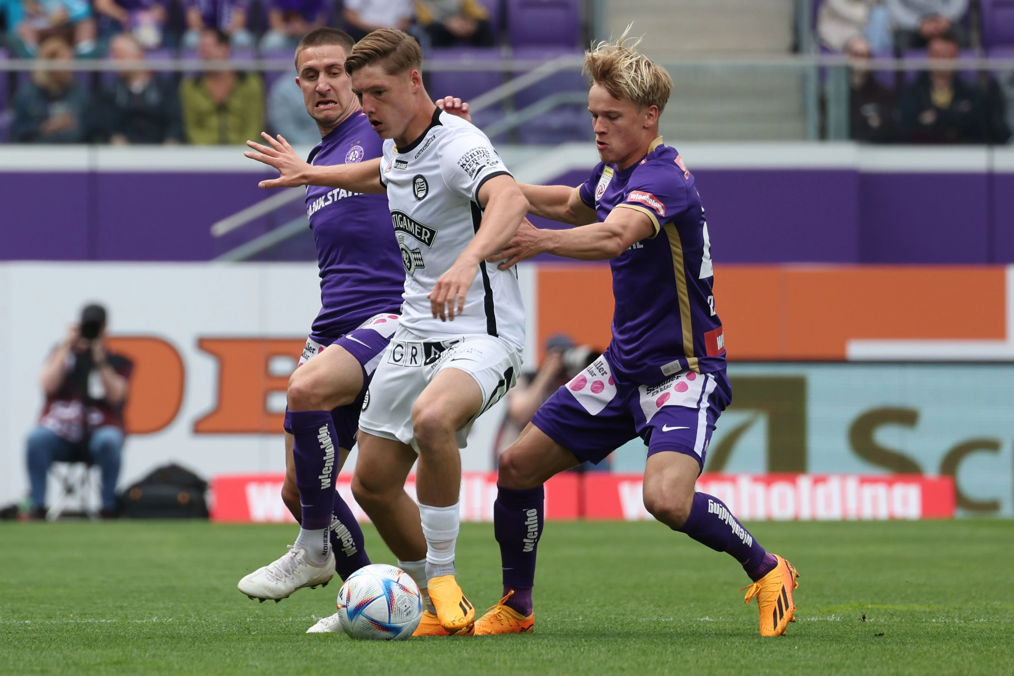 Austria Wien gegen Sturm Graz
