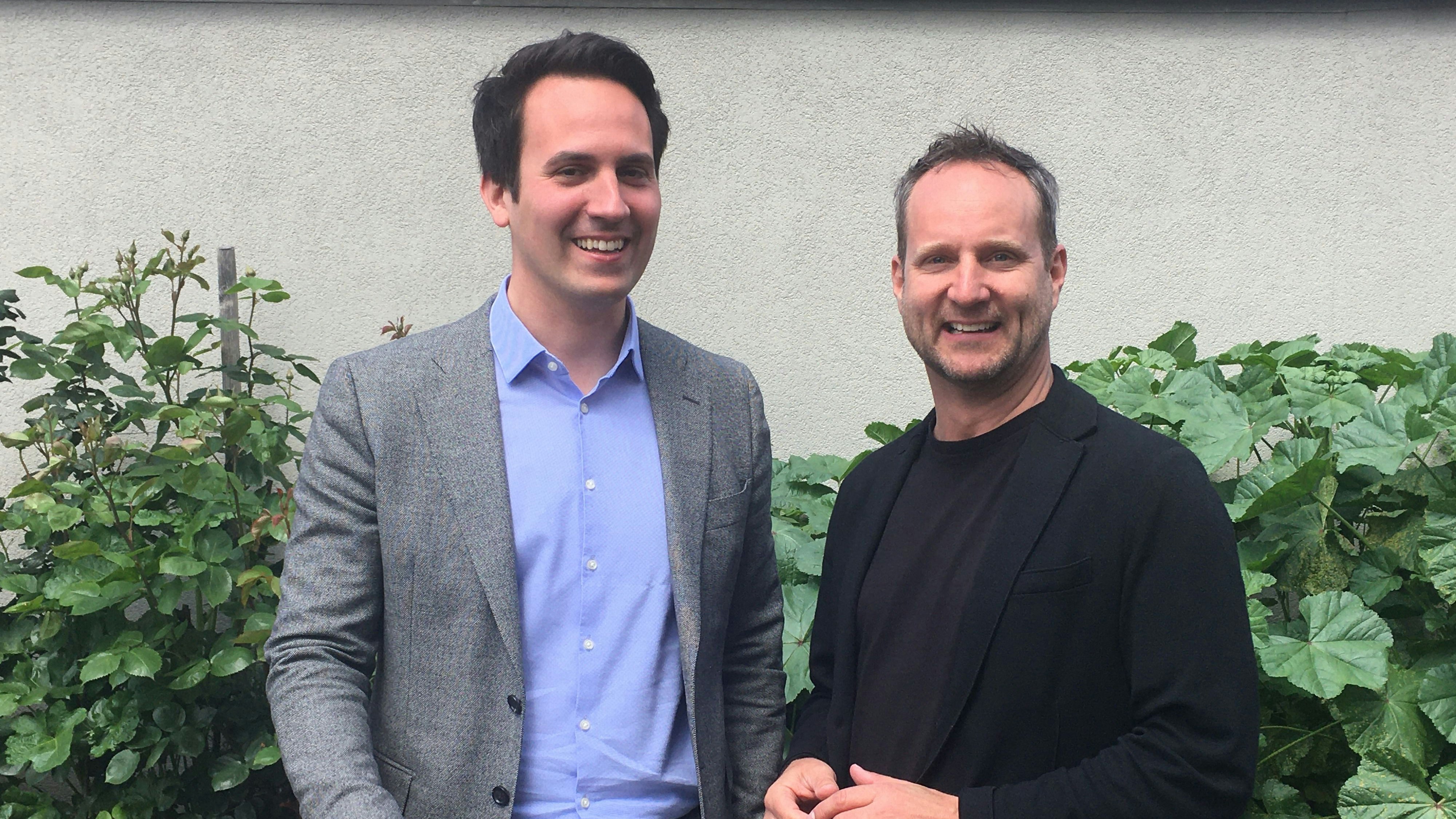 Vizebürgermeister Wiederkehr und Matthias Strolz. 