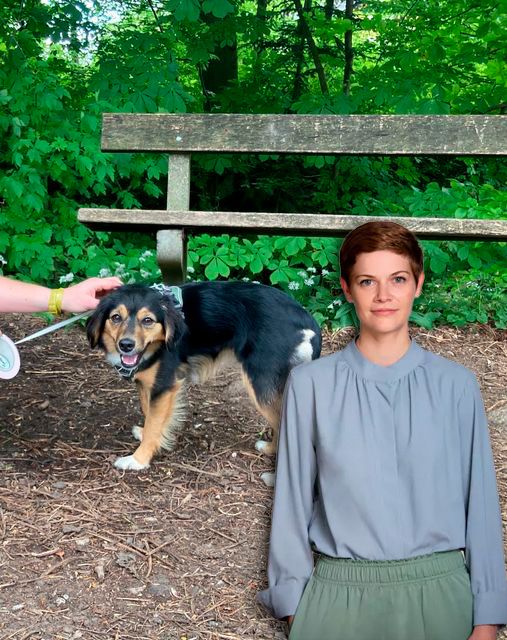 Juristin Yara Hofbauer vermisst Hündin Nela.