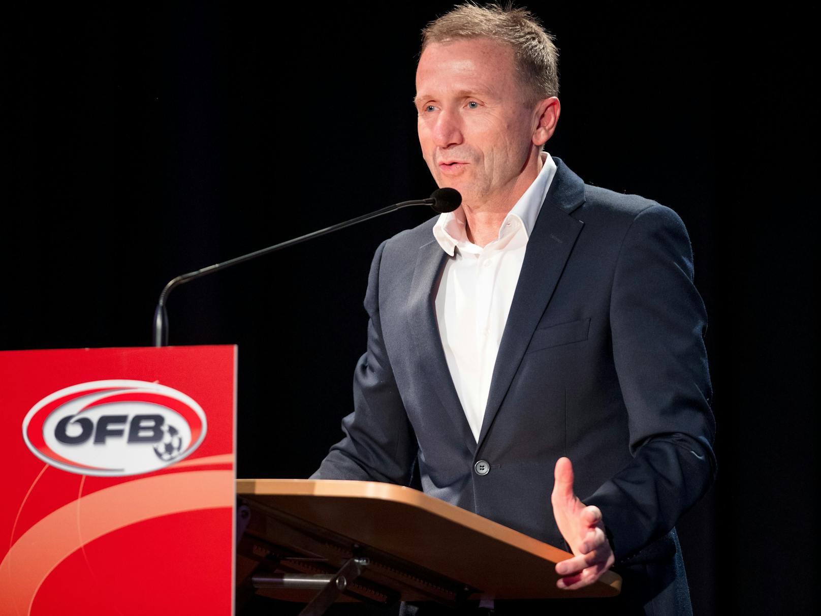 Klaus Mitterdorfer steht vor der formalen Kür zum ÖFB-Präsidenten.