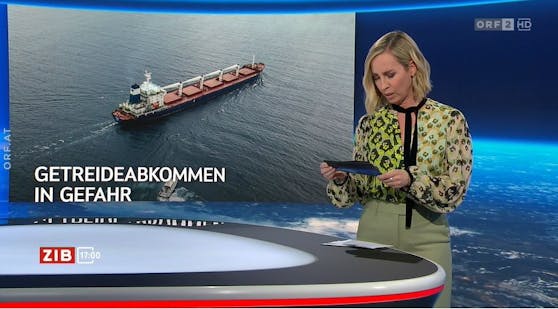 Stand ohne Brille kurzzeitig auf verlorenem Posten: ZIB-Star Nadja Bernhard.