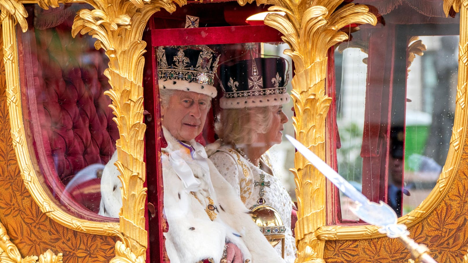 König Charles und Camilla wurden gemeinsam gekrönt.