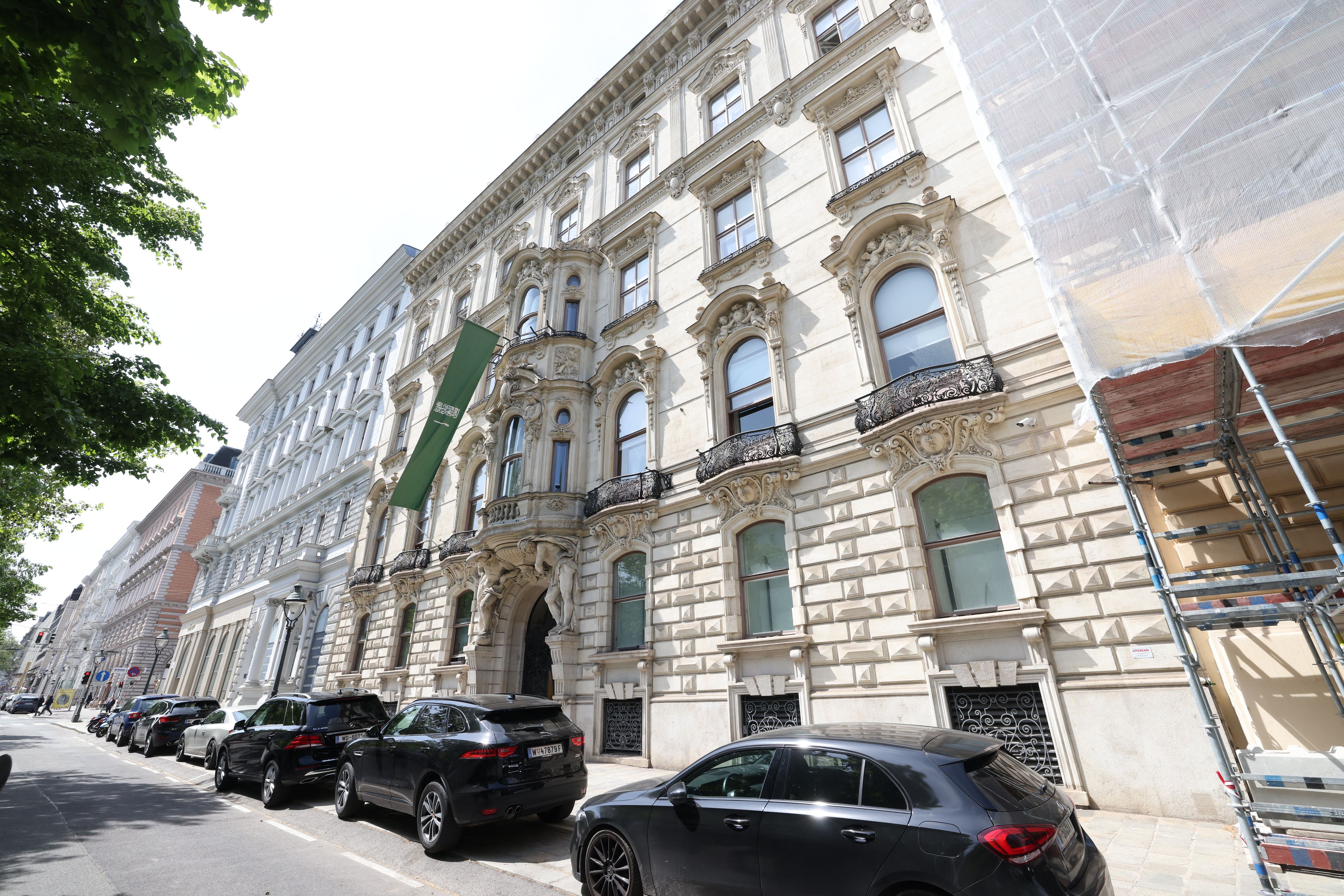 Palais Sturany am Wiener Schottenring.