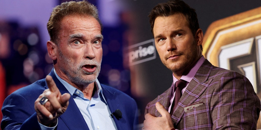 Arnold Schwarzenegger ist der Schwiegervater von Marvel-Star Chris Pratt.