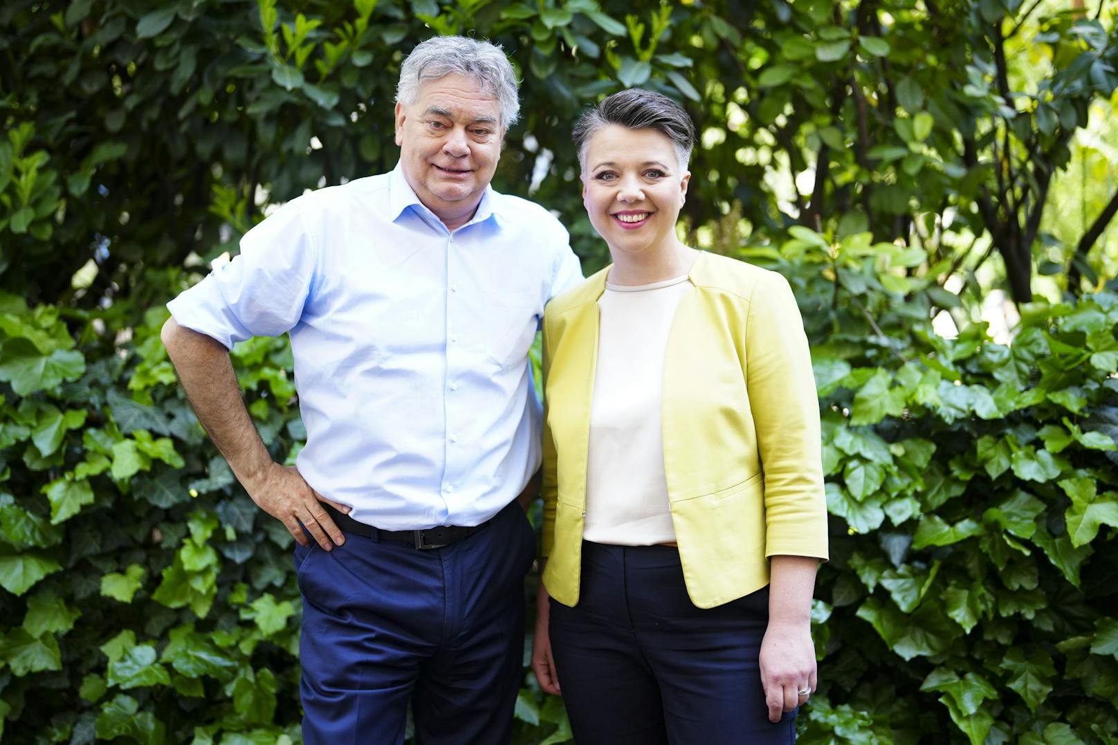 Werner Kogler und Olga Voglauer