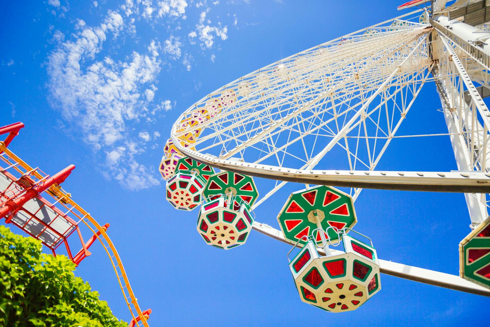 Das Blumenrad im Wiener Prater