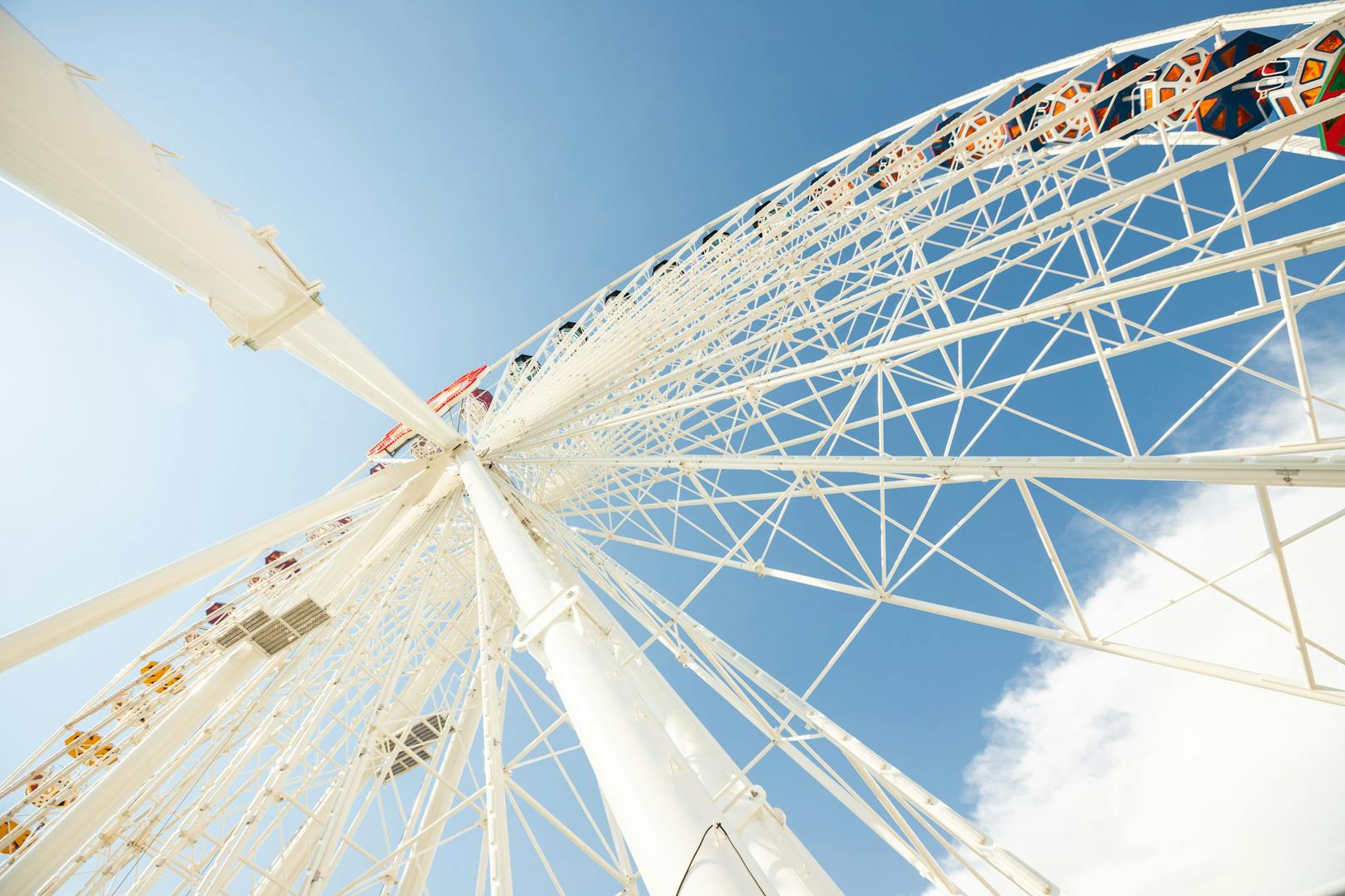 Das Blumenrad im Wiener Prater