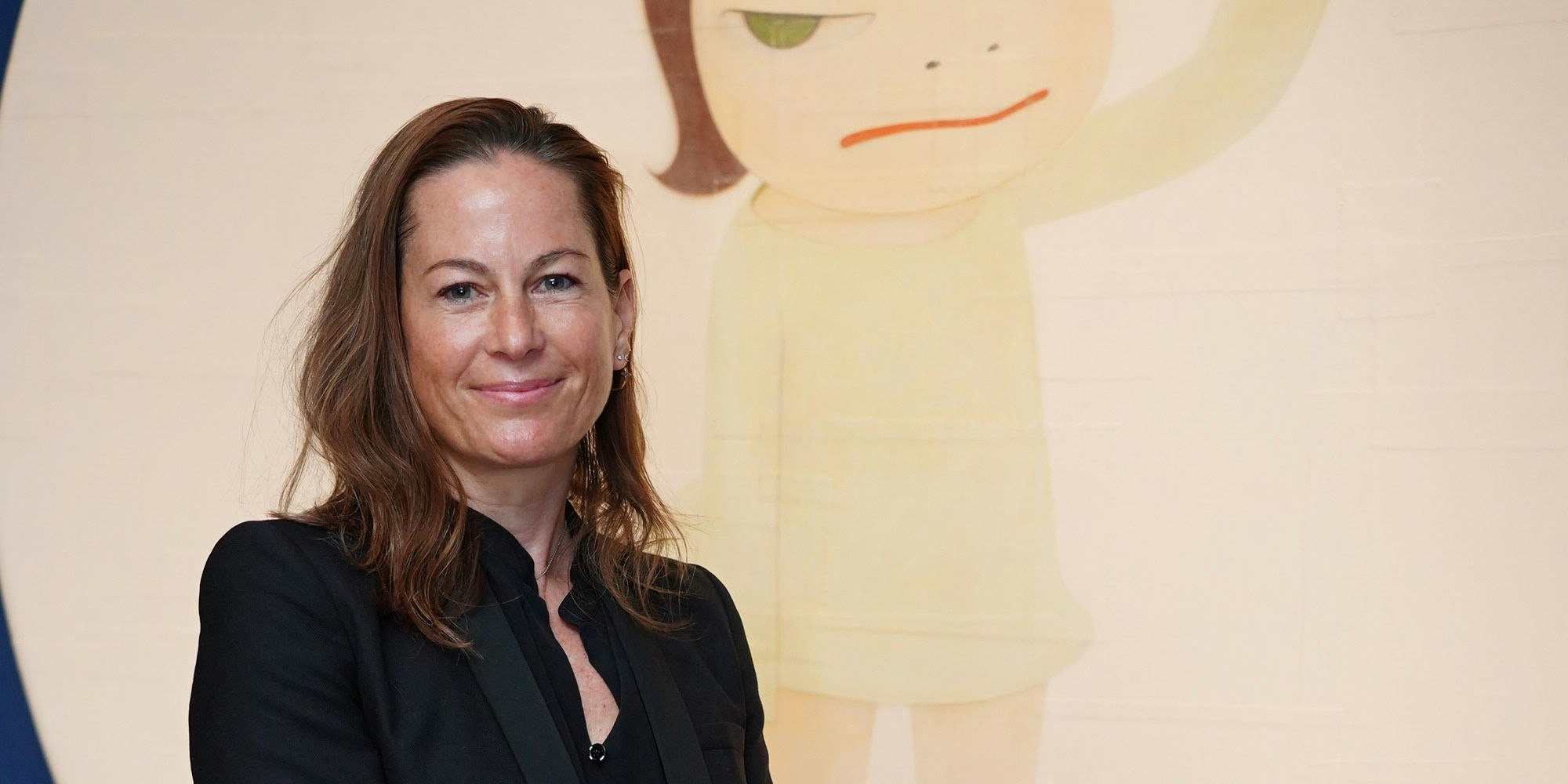 Kunstliebhaberin Birgit Lauda war da.