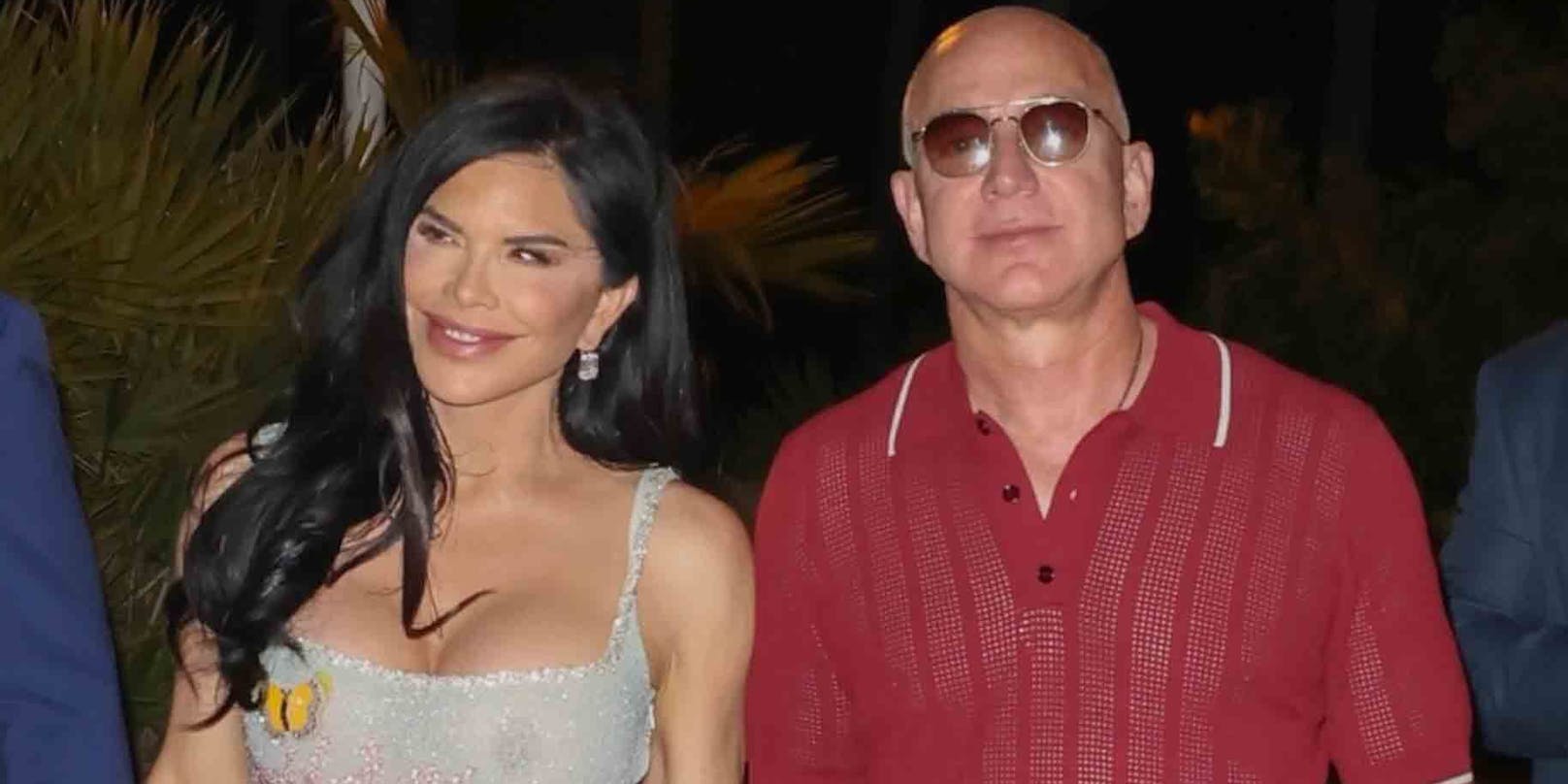 Jeff Bezos ist mit seiner Freundin Lauren Sanchez in Miami Beach unterwegs.