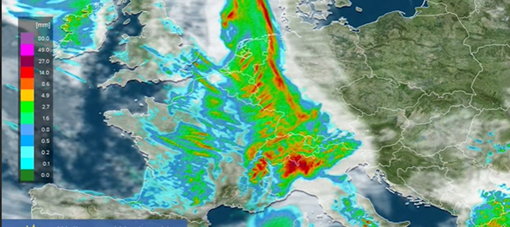 In Österreich ist jetzt mit jeder Menge Regen zu rechnen.