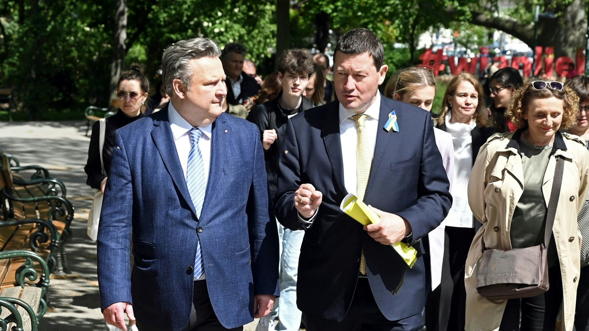 mit Bürgermeister Ludwig