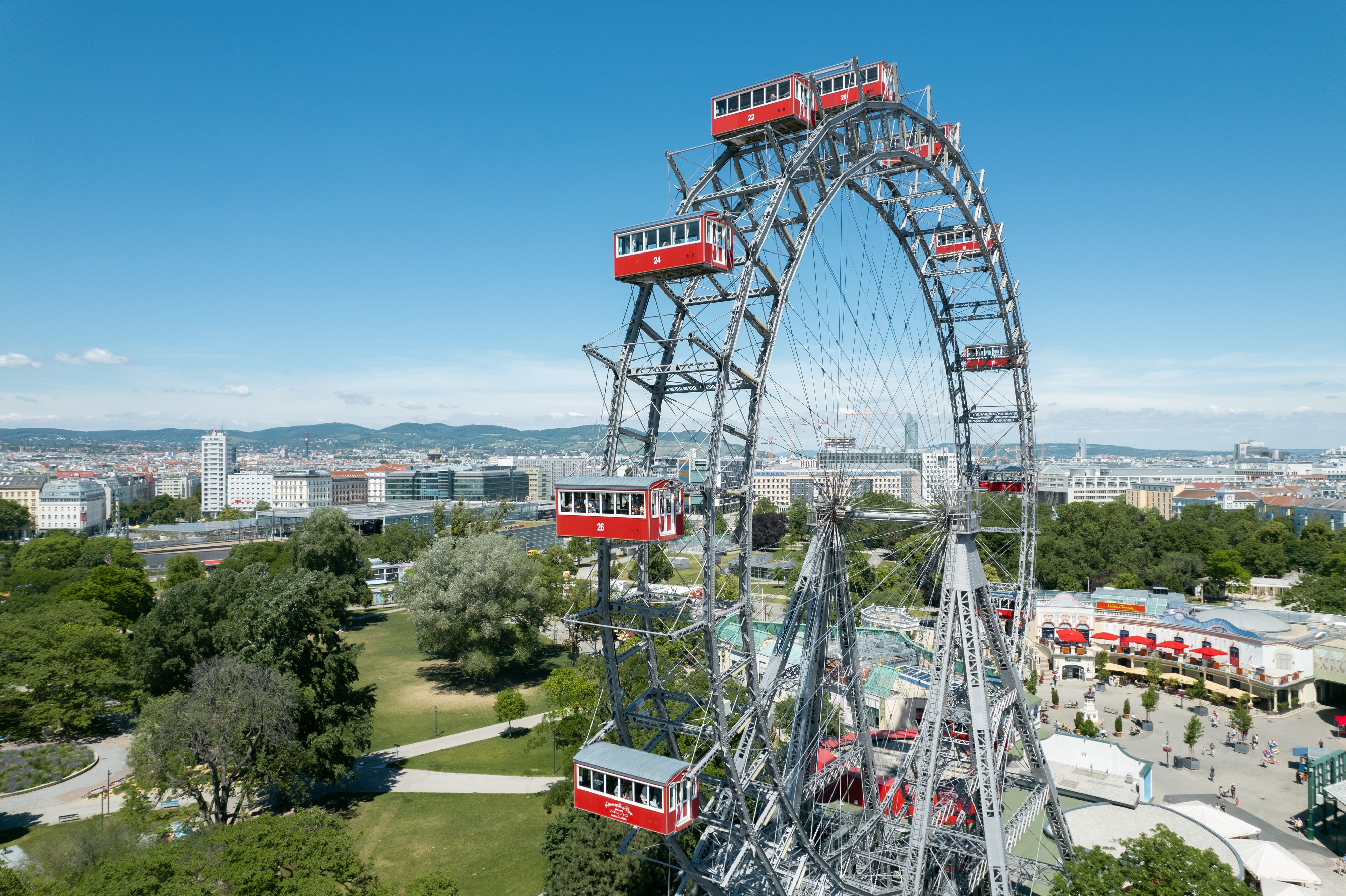 Das Riesenrad im Wiener Prater