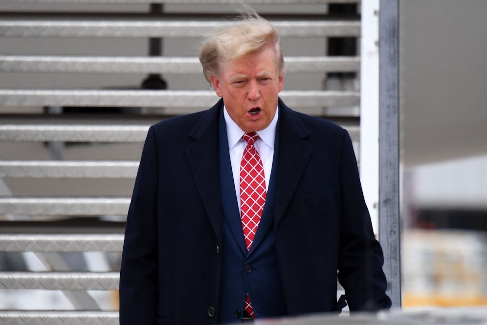 Droht selbst bei Verurteilung keine Haftstrafe: Ex-Präsident Donald Trump. 