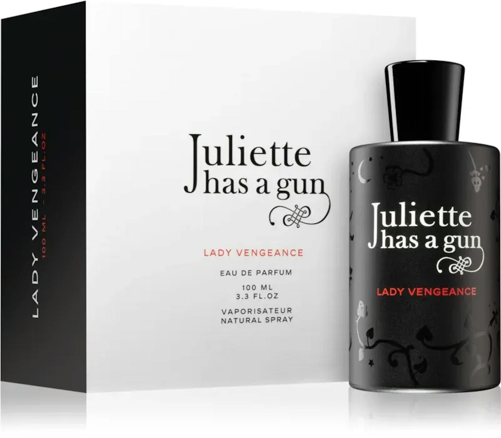 "Juliette has a Gun" von Lady Vengeance riecht genau nach seinem Namen. Das Parfum trägt den Duft einer prächtigen bulgarischen Rose, welches mit einer sanften Vanillenote vermischt wurde. Der perfekte Duft für anmutige und selbstbewusste Mütter.