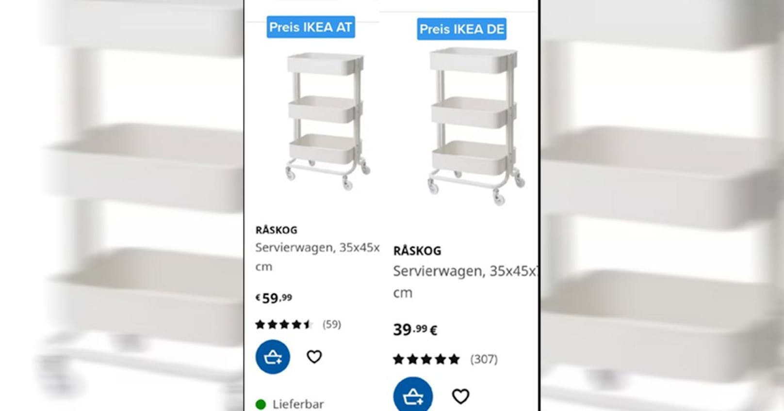 20 Euro teurer – Wiener wundert sich über Ikea-Preis