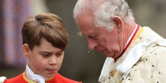 Prinz George hatte bei der Krönung von Charles eine spezielle Rolle.