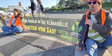 Neue Klebe-Aktion sorgt wieder für Stau-Chaos in Wien