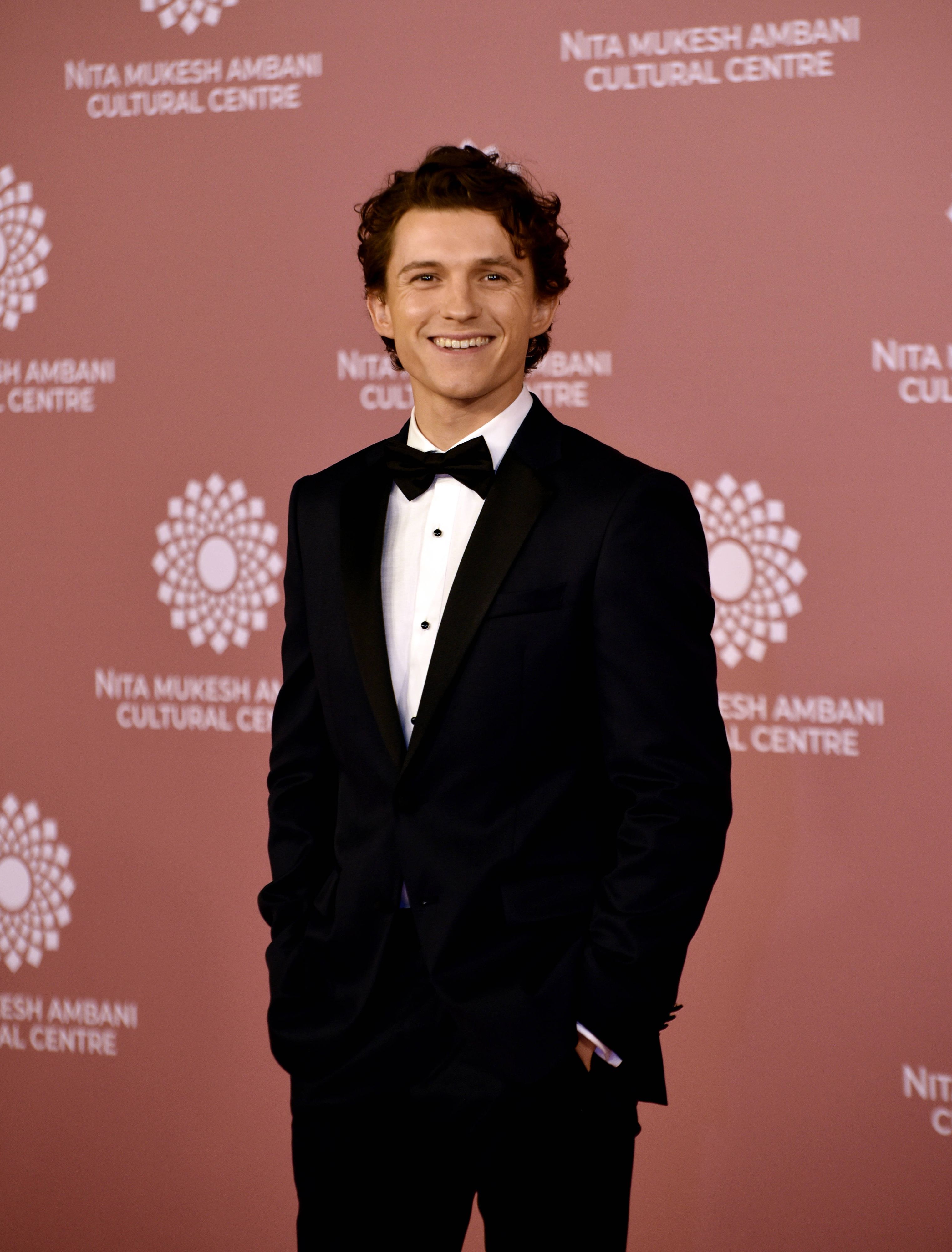 Der Brite Tom Holland ist fast immer mit einem Lächeln auf den Lippen zu sehen. 