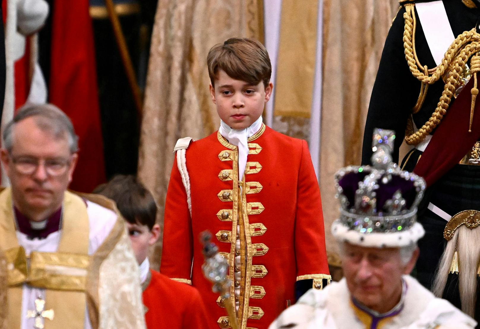 Bei der Krönung von König Charles III wurde Prinz Charles eine besondere Rolle zugeteilt.