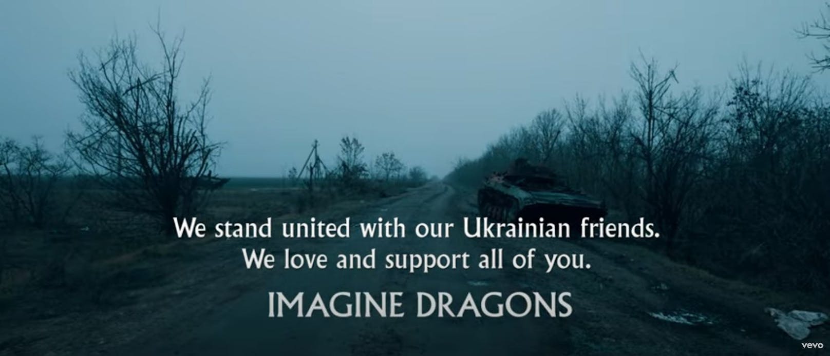 Die Eindrücke aus dem Imagine Dragons Ukraine-Video zu "Crushed" zum Durchklicken.