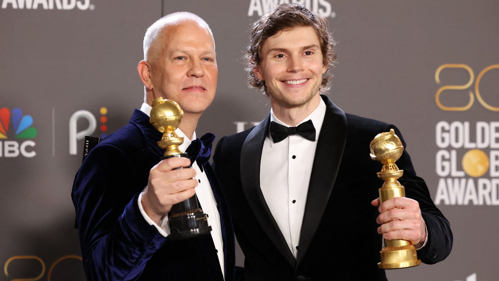 Ryan Murphy (links) und Evan Peters haben schon einige Erfolge miteinander gefeiert.