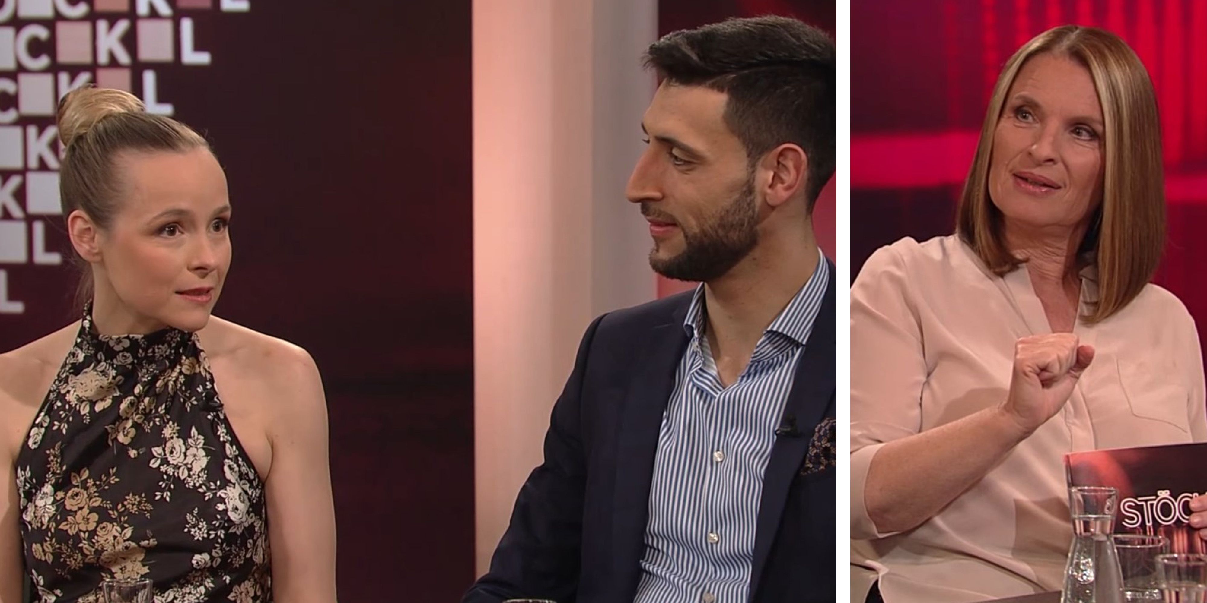 Missy May und ihr "Dancing Stars"-Tanzpartner waren bei "Stöckl" im ORF zu Gast.