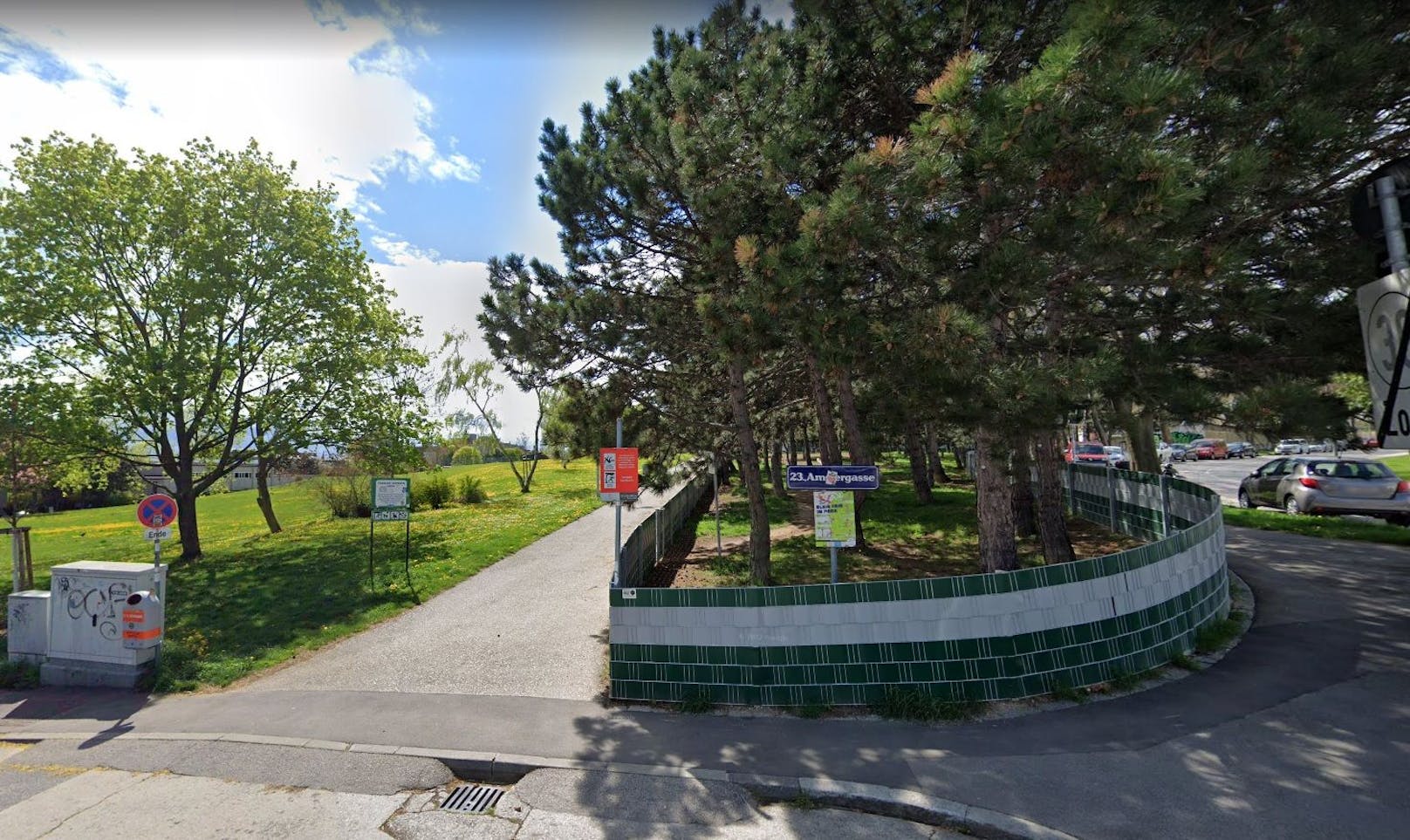 In diesem Park wurde der 14-Jährige von einer Gruppe Jugendlicher ausgeraubt. 