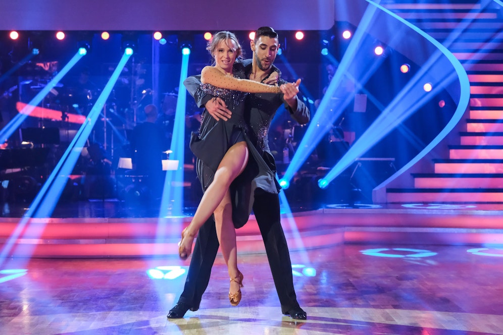 Missy May und Dimitar Stefanin sorgten mit ihrer Rumba für einen echten Wow-Moment. 