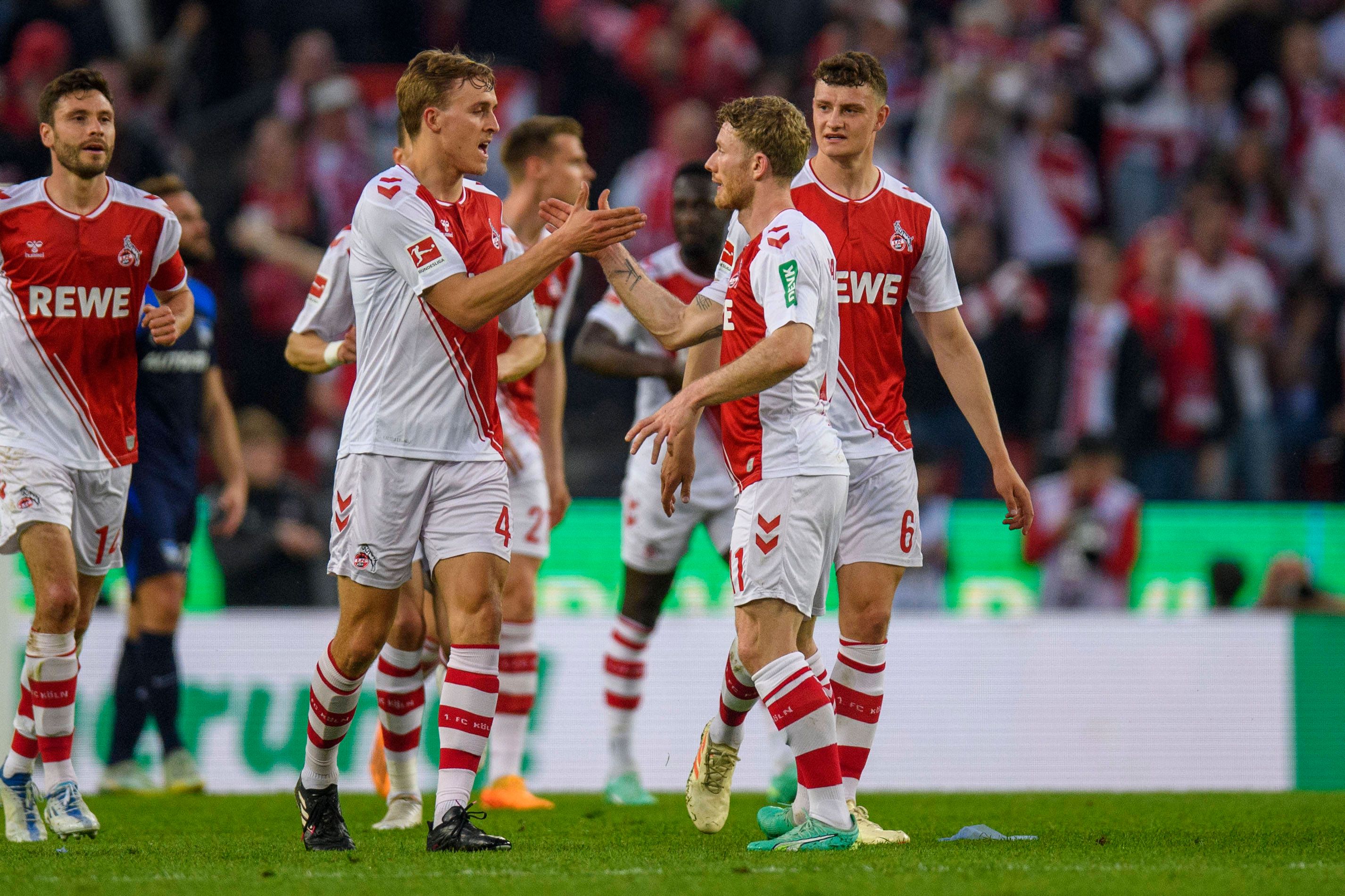 Florian Kainz und seine Kölner fertigen Schlusslicht Hertha ab. 