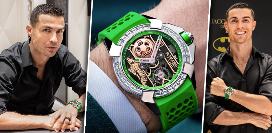 Ronaldo und seine neue Uhr