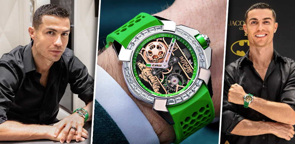 Ronaldo und seine neue Uhr