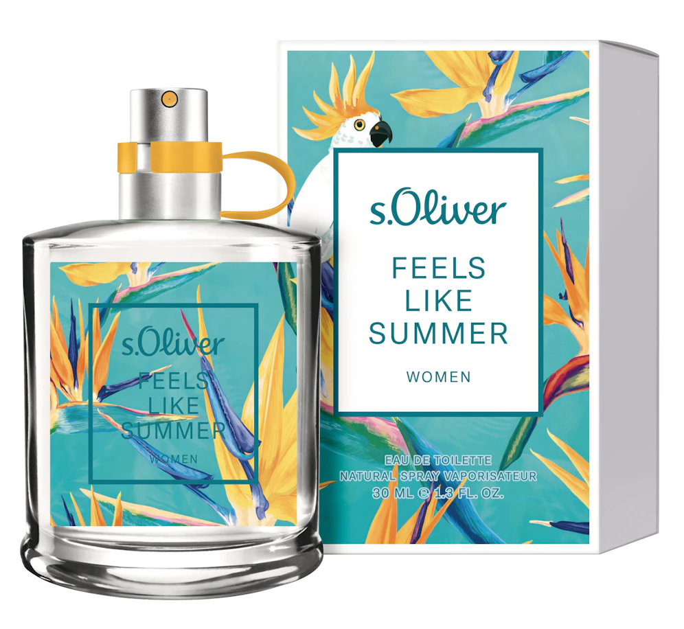 Jetzt teilnehmen und den s.Oliver-Duft FEELS LIKE SUMMER gewinnen!