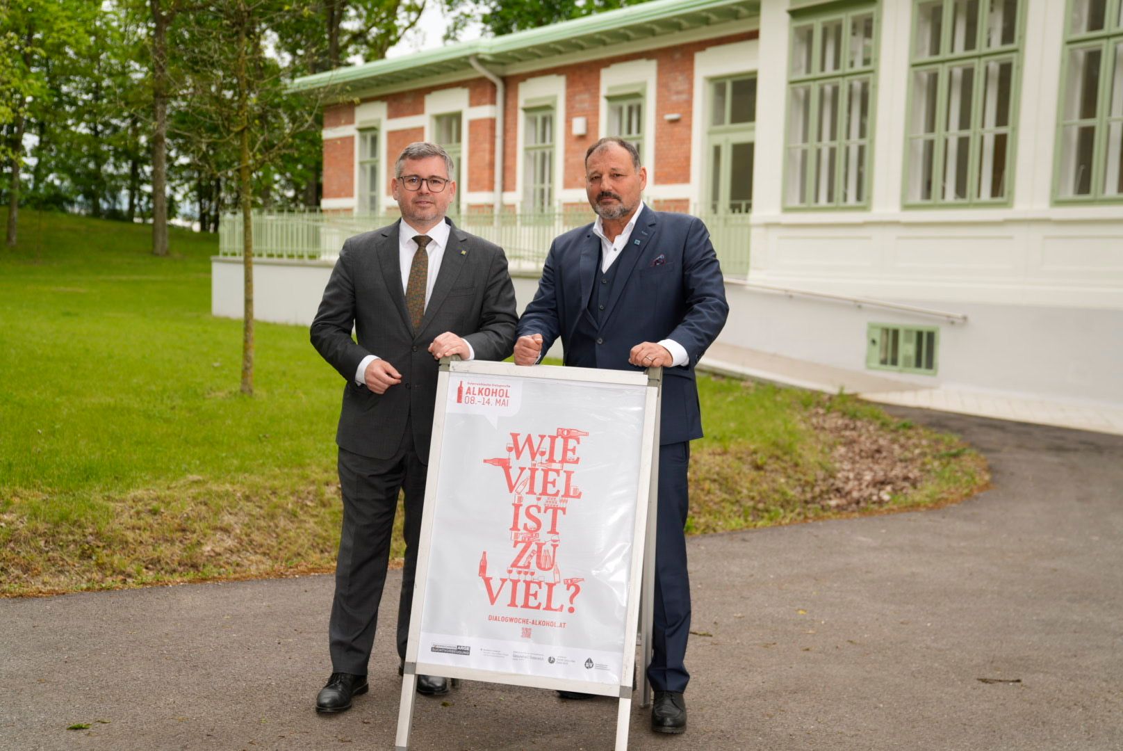 Landesrat Ludwig Schleritzko und Prim. Dr. Christian Korbel 