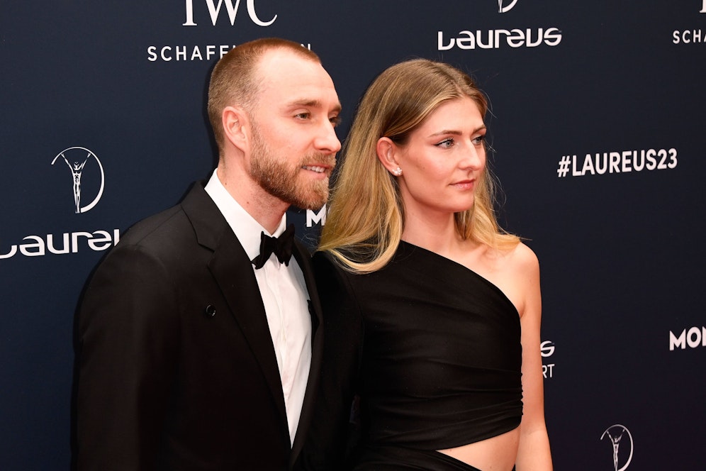 Christian Eriksen bei der Verleihung des Laureus World Sports Award. 