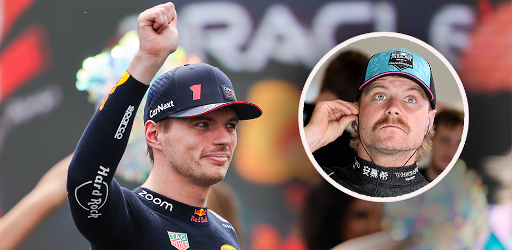 Für Valtteri Bottas ist Max Verstappen nicht der größte Fahrer der Gegenwart. 