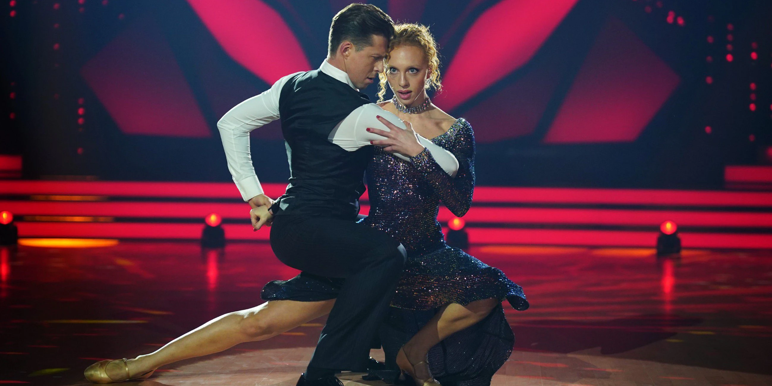 Anna Ermakova und Valentin Lusin kommen sich sehr nahe.