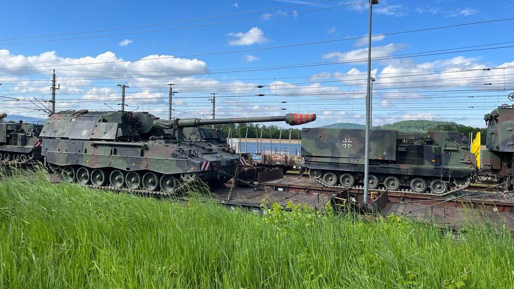 Für die Ukraine? Deutsche Panzer in OÖ gesichtet