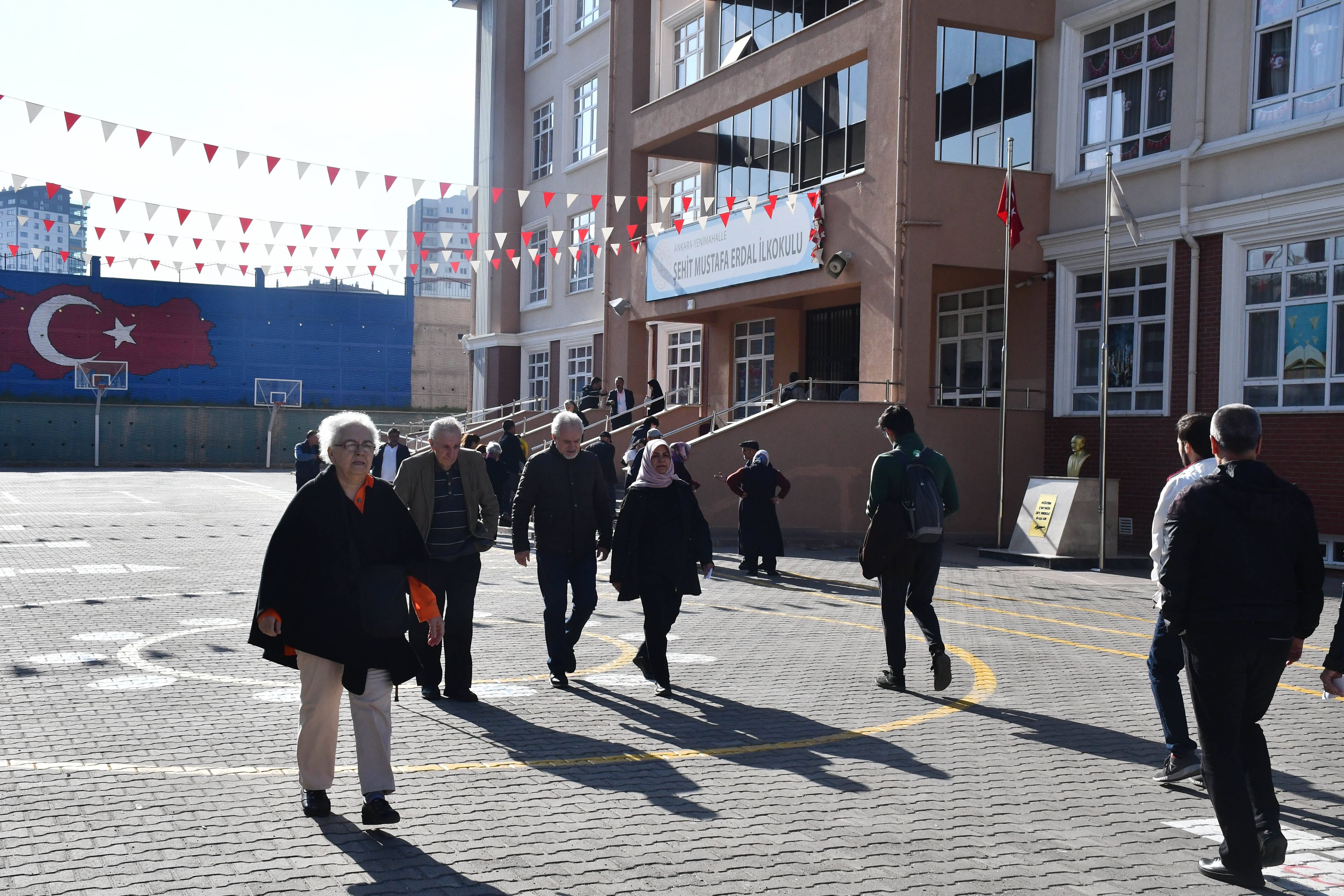 Turkish citizens cast their vote for a new president and parliament on Sunday - a vote seen as the most important in years and of great international significance. This picture are from Ankara, capitol of Turkey. Copyright: CaglarxOskay 17938765