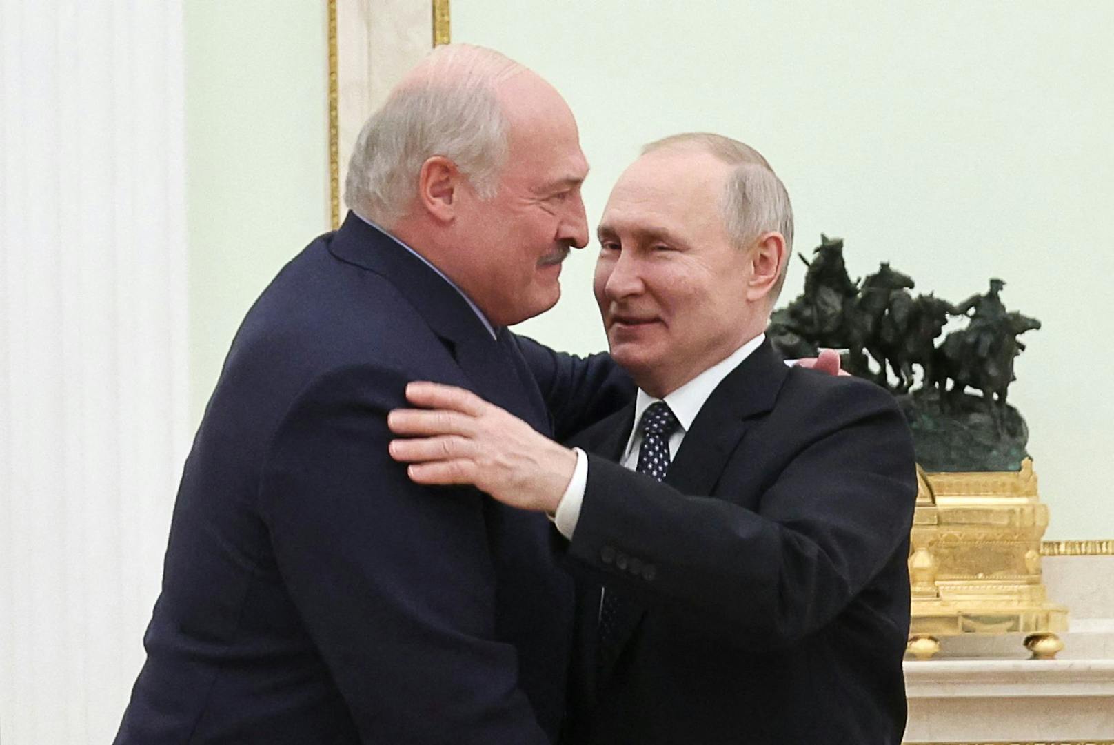 Der belarussische Präsident Alexander Lukaschenko ist ein enger Verbündeter von Wladimir Putin.