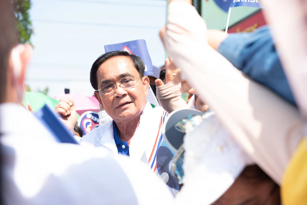 Prayut Chan-O-Cha putschte sich mit dem Militär 2014 an die Macht in Thailand. Bei den jetzigen Wahlen landete er abgeschlagen auf dem dritten Platz.