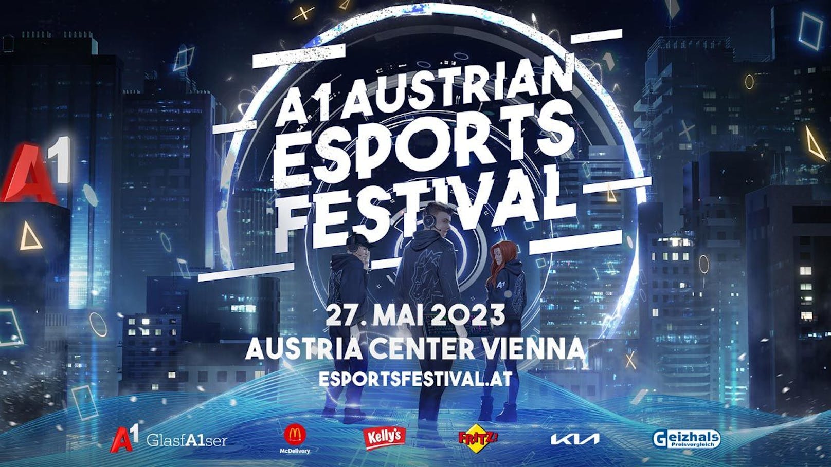 Die größte E-Sport Veranstaltung Österreichs im Austria Center Vienna am Samstag, dem 27. Mai ab 11 Uhr.
