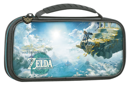Nintendo Switch-Taschen im "Zelda: Tears of the Kingdom"-Design sind ab sofort verfügbar.