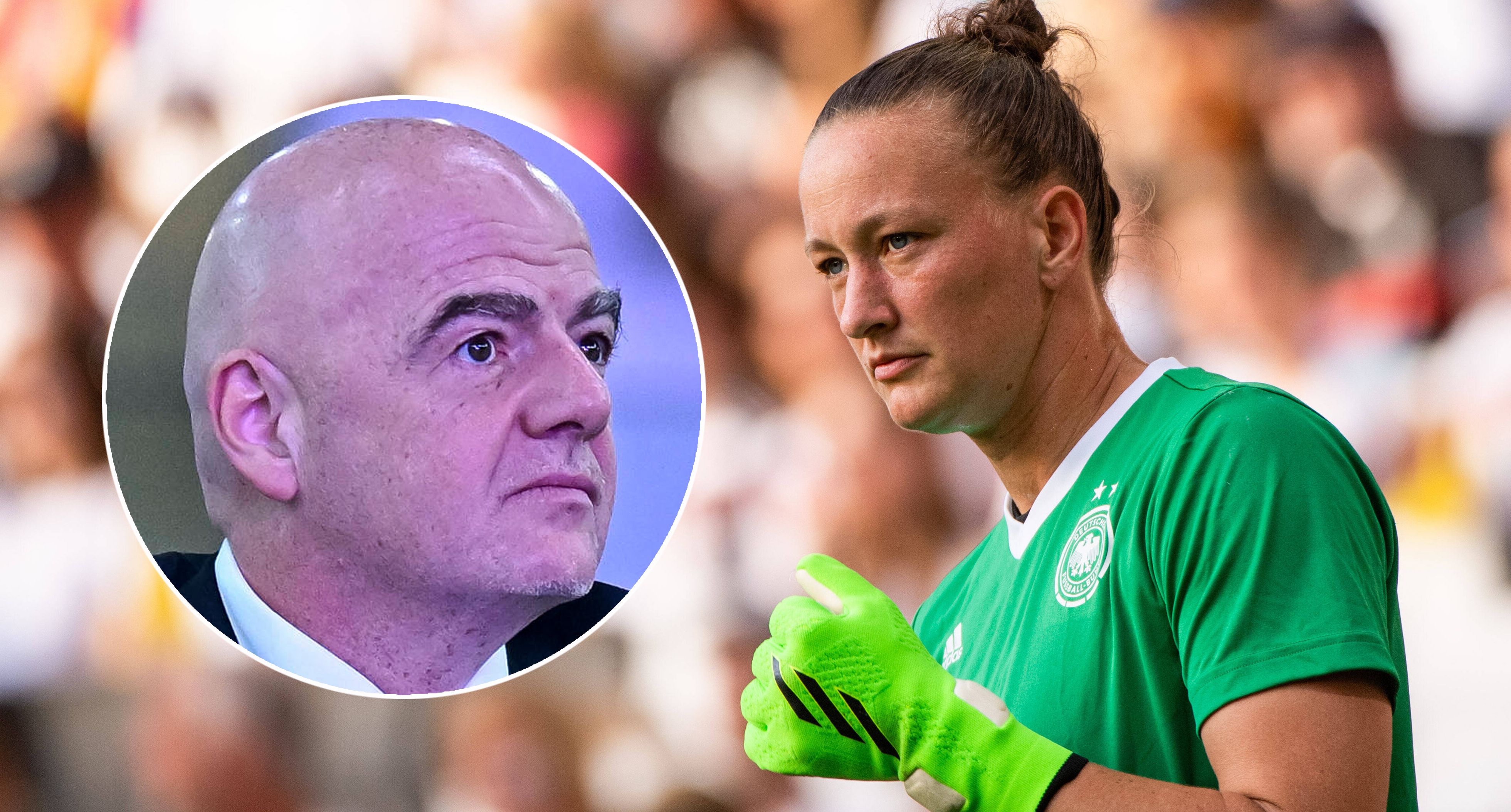 Almuth Schult ist kein Fan von Gianni Infantino