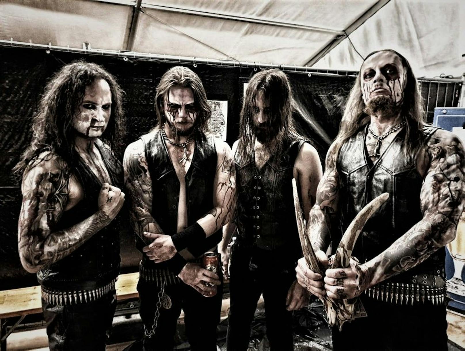 Auch die Death Metal Band Belphegor ist in Wien dabei