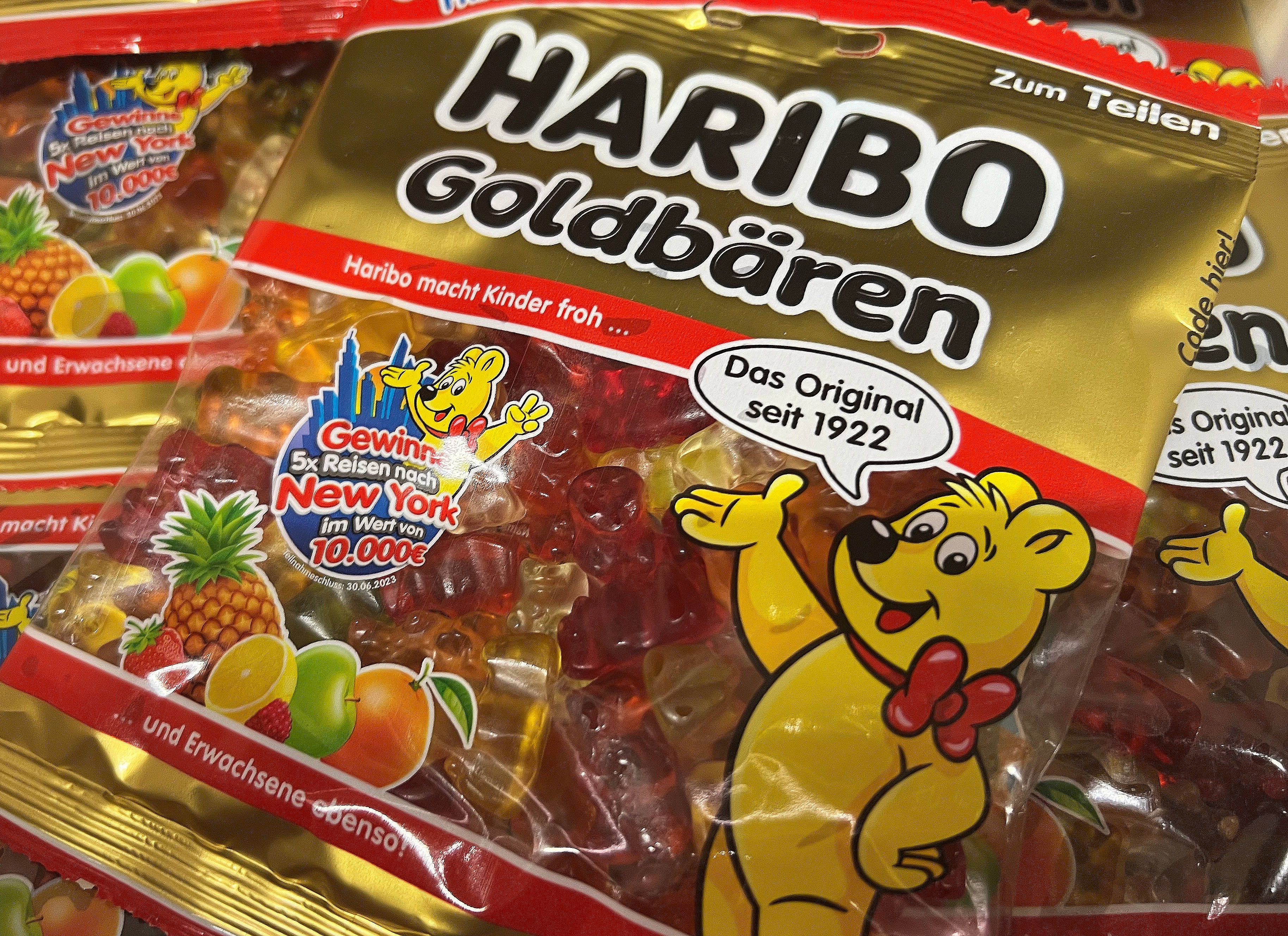 In Deutschland soll es bei Haribo und Co im Juni zu Warnstreiks kommen. 
