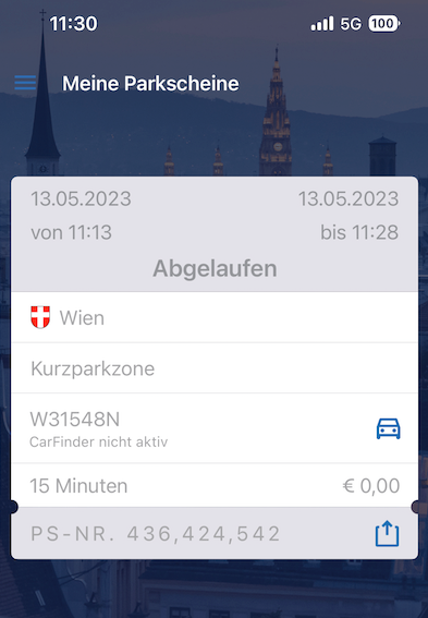 Parkschein gekauft – Strafe kassiert