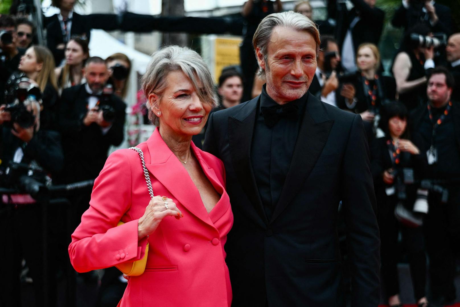 Der dänische Schauspieler Mads Mikkelsen kam mit seiner Frau Hanne Jacobsen zur Eröffnungsfeier.