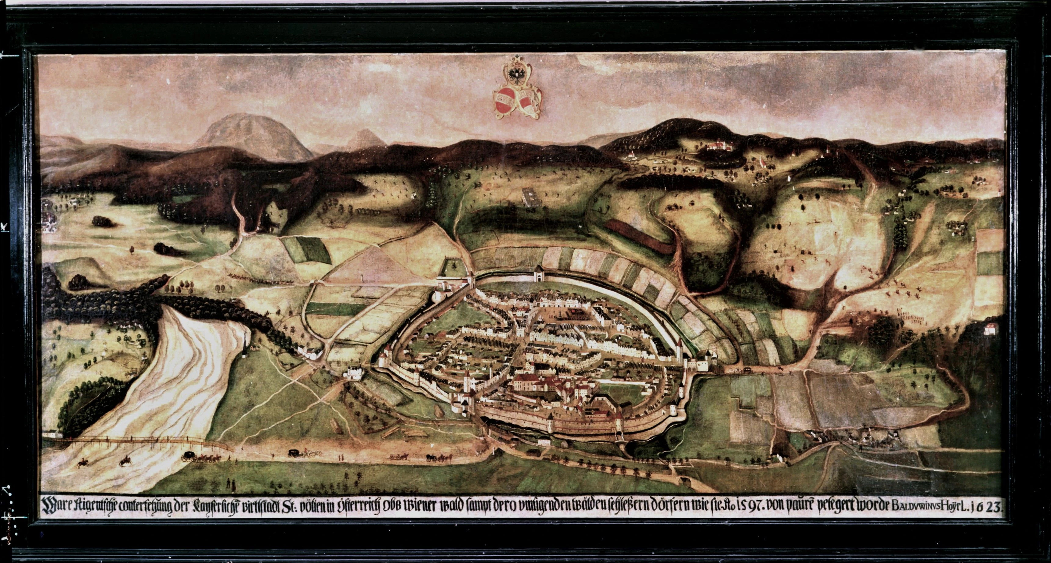 Dieses Gemälde von Balduin Hoyel ist ein Highlight bei der Sonderausstellung in St. Pölten.